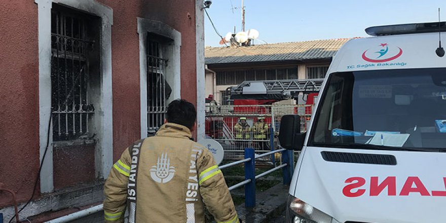 Sirkeci Tren Garı'nda yangın