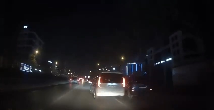 Makas atan araçlar, kazaya davetiye çıkardı