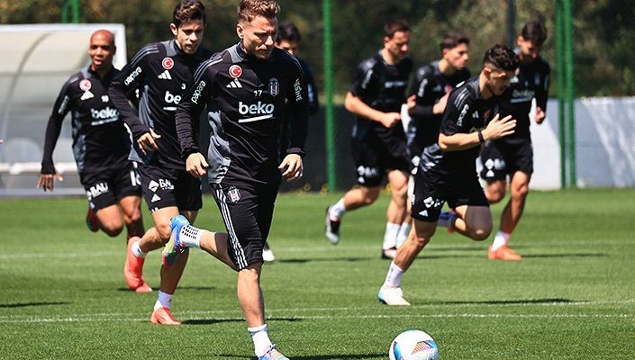 Beşiktaş'ta, Hatayspor maçı hazırlıkları devam etti