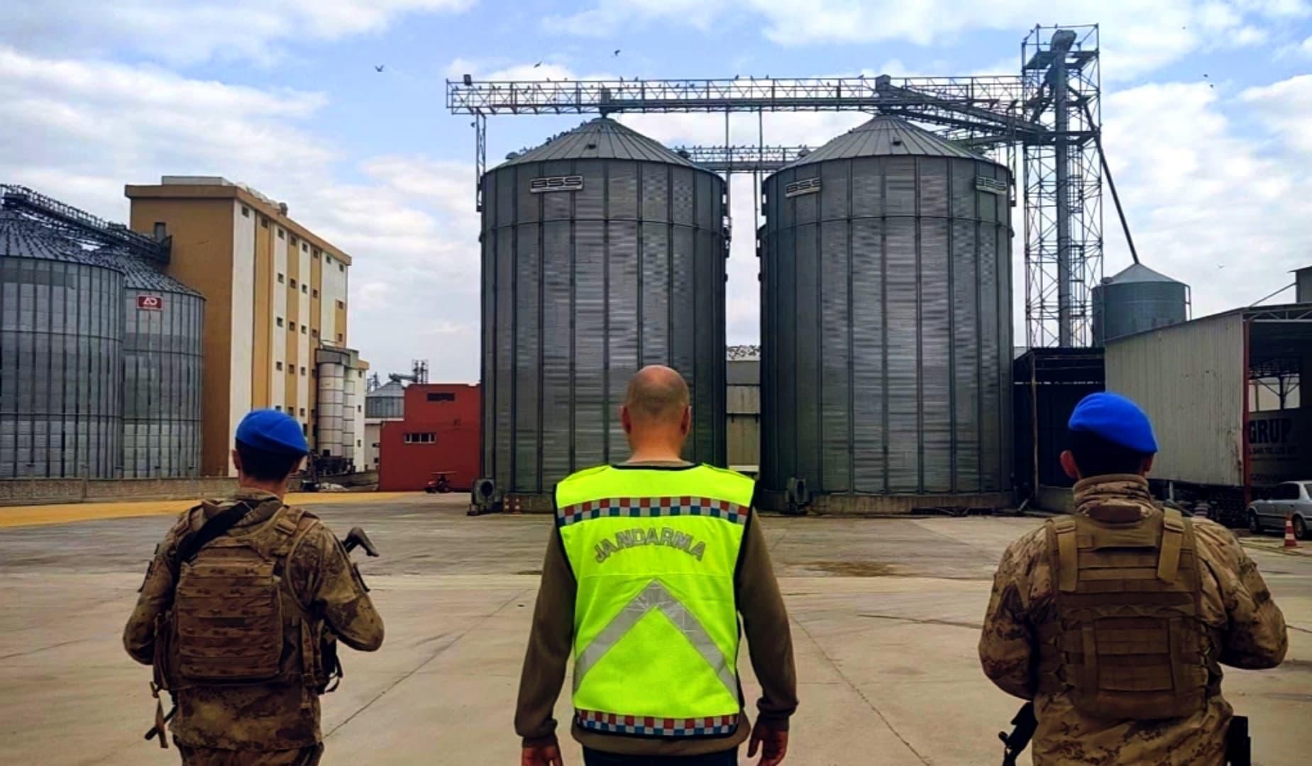 Mardin'de 40 bin tonluk hububat vurgununda 9 tutuklama