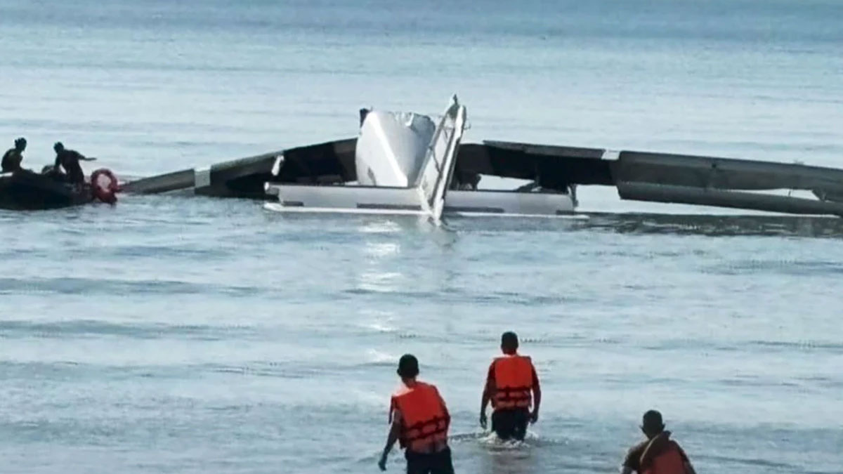 Tayland'da polis uçağının feci kazası! 6 ölü var