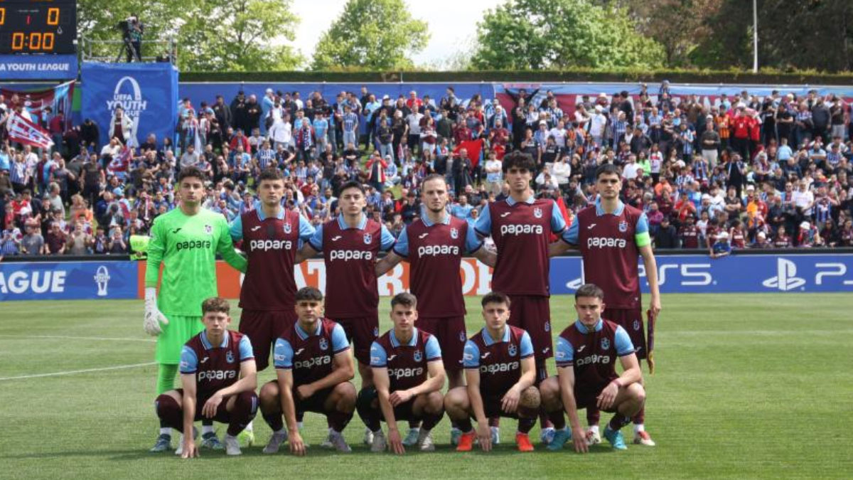 Trabzonspor'un gençleri finalde Barcelona'ya karşı!