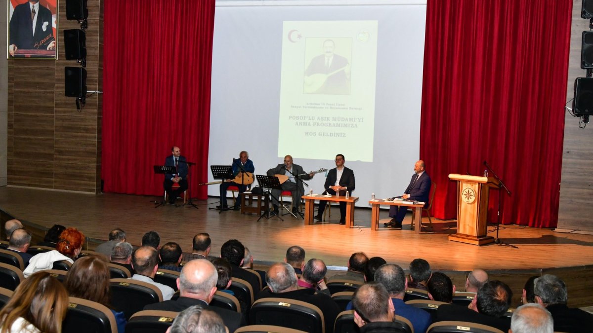 Aşık Sabit Müdami, Ardahan'da düzenlenen programla anıldı