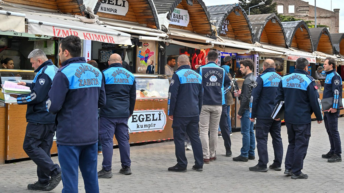 Beşiktaş'ta 'hanutçuluk' denetimi! 4 işletme kapatıldı