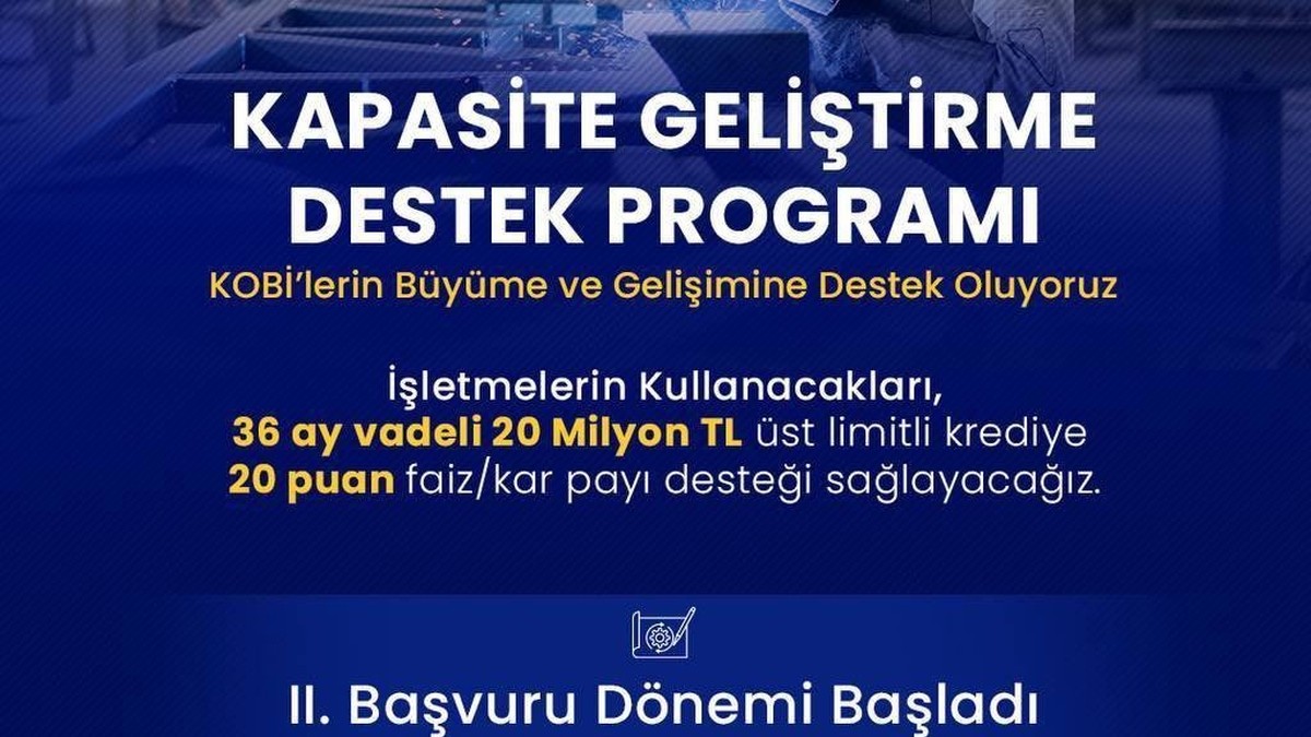KOSGEB'den KOBİ'lere 20 Milyon TL'ye Kadar Destek