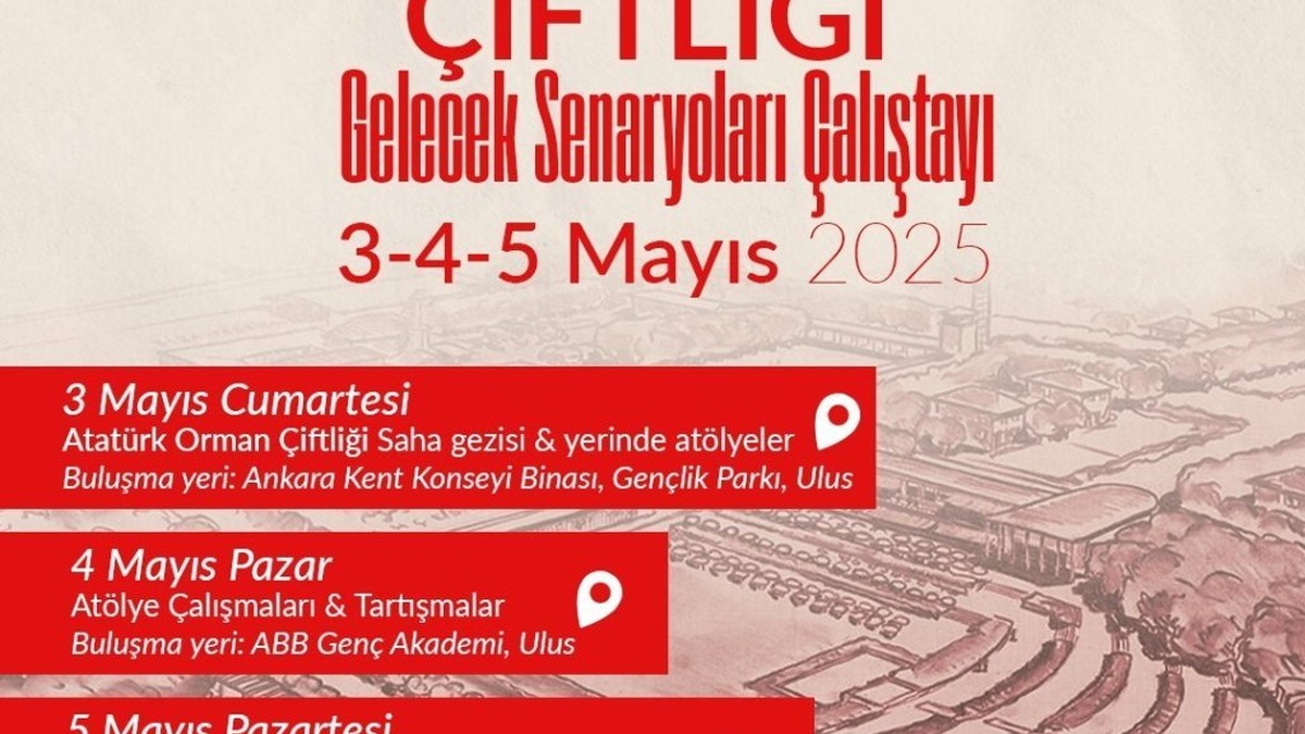 Atatürk Orman Çiftliği'nin 100. yılı için gelecek senaryoları çalıştayı düzenlenecek