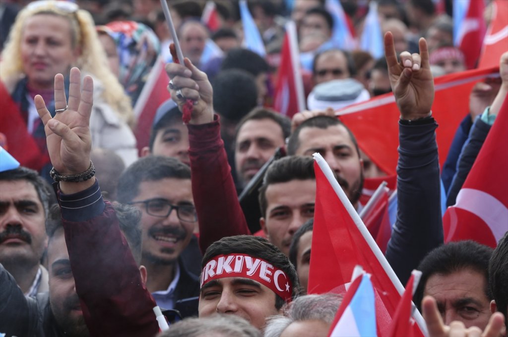 MHP'nin İstanbul Mitingi