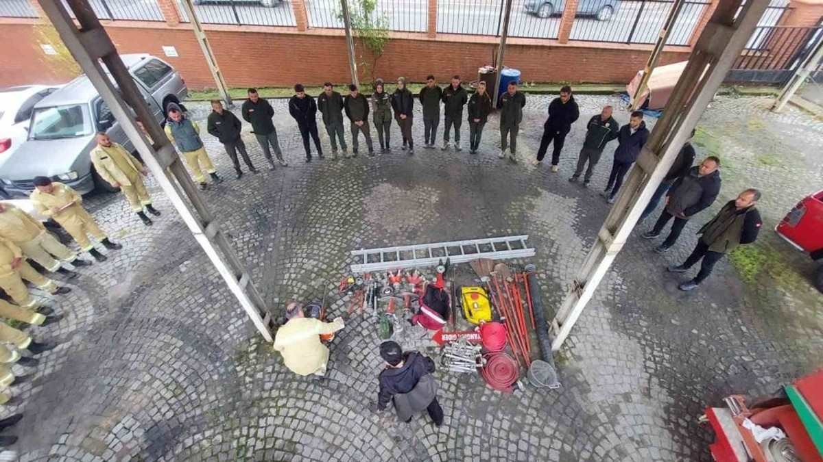 Zonguldak'ta 2025 Yangınla Mücadele Eğitimleri Başladı