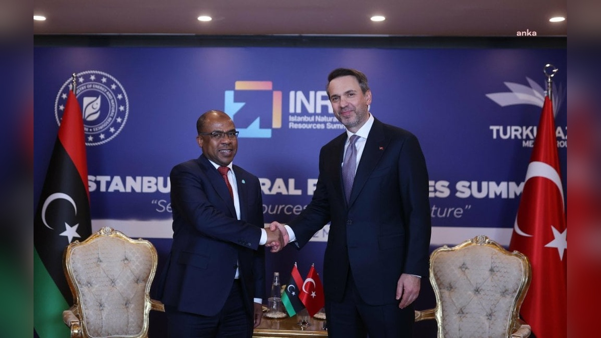 Bayraktar, Libya Petrol Bakanı ile görüştü