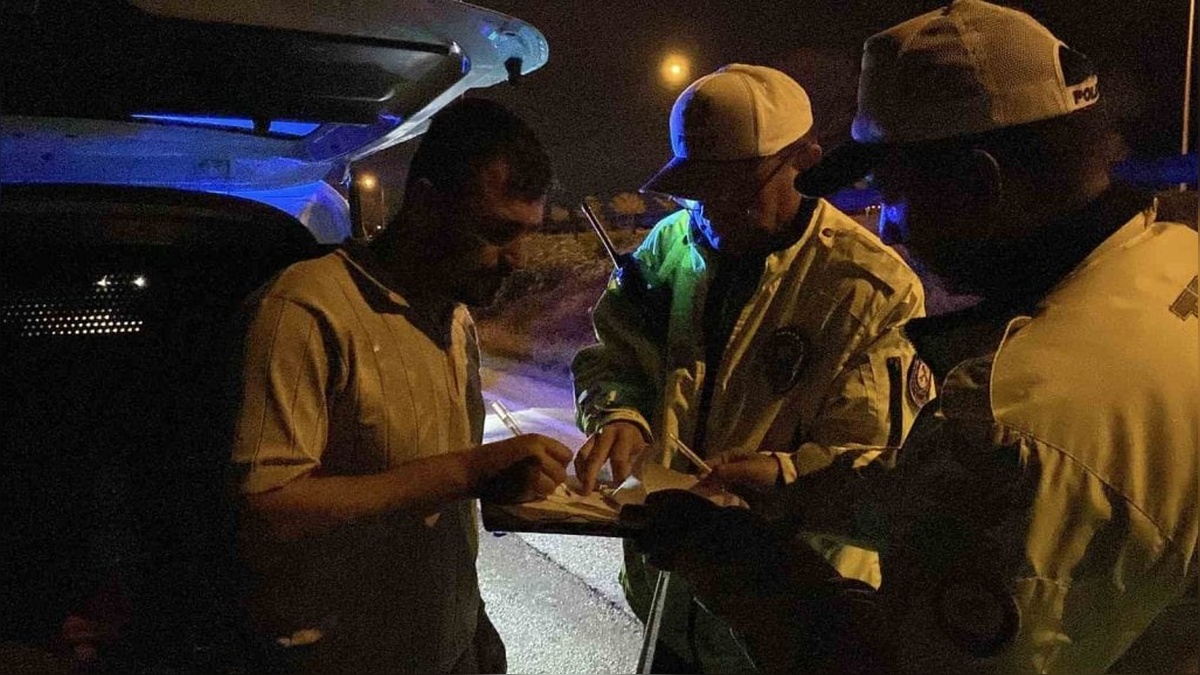 Alkollü sürücü polis kovalamacasından sonra yakalandı