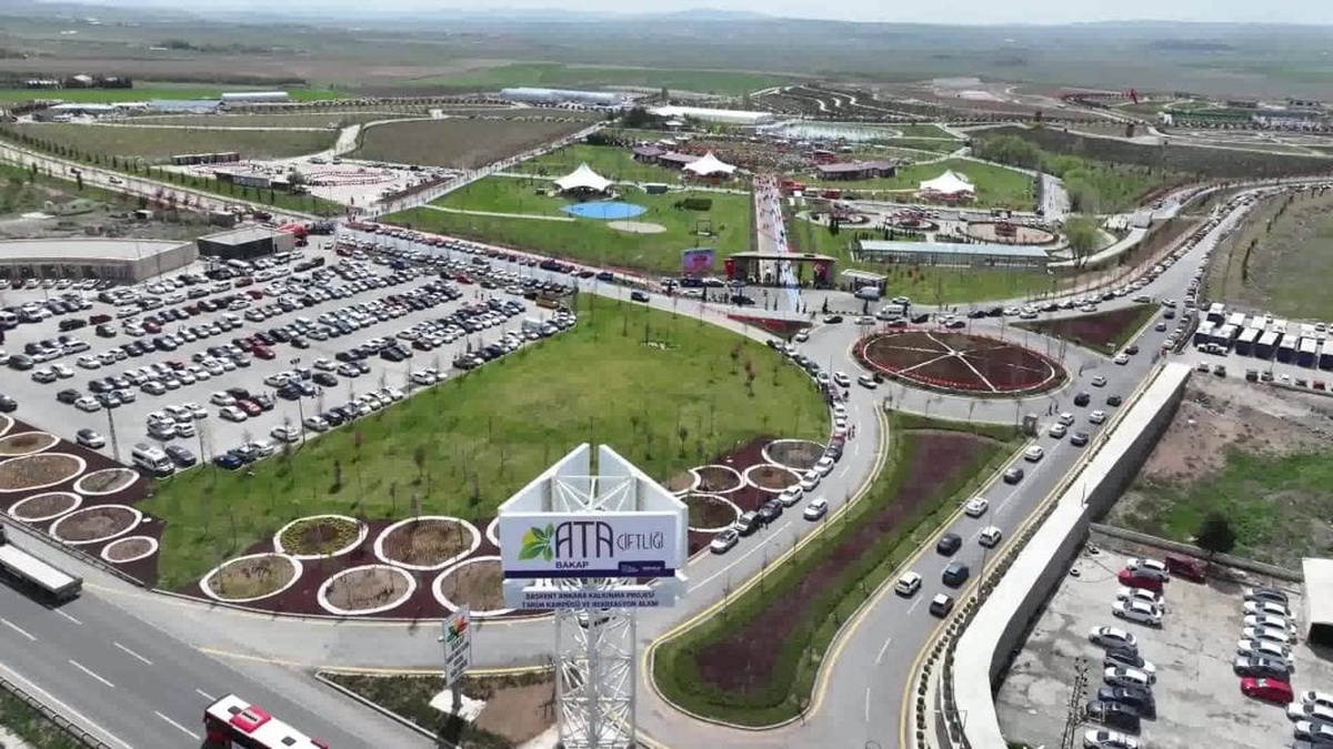 ATA Çiftliği, 23 Nisan'da 35 bin ziyaretçi ağırladı