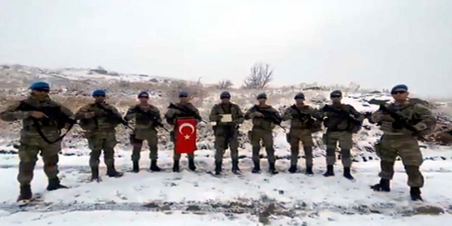 Komandolardan öğrencilere 'mektup' teşekkürü