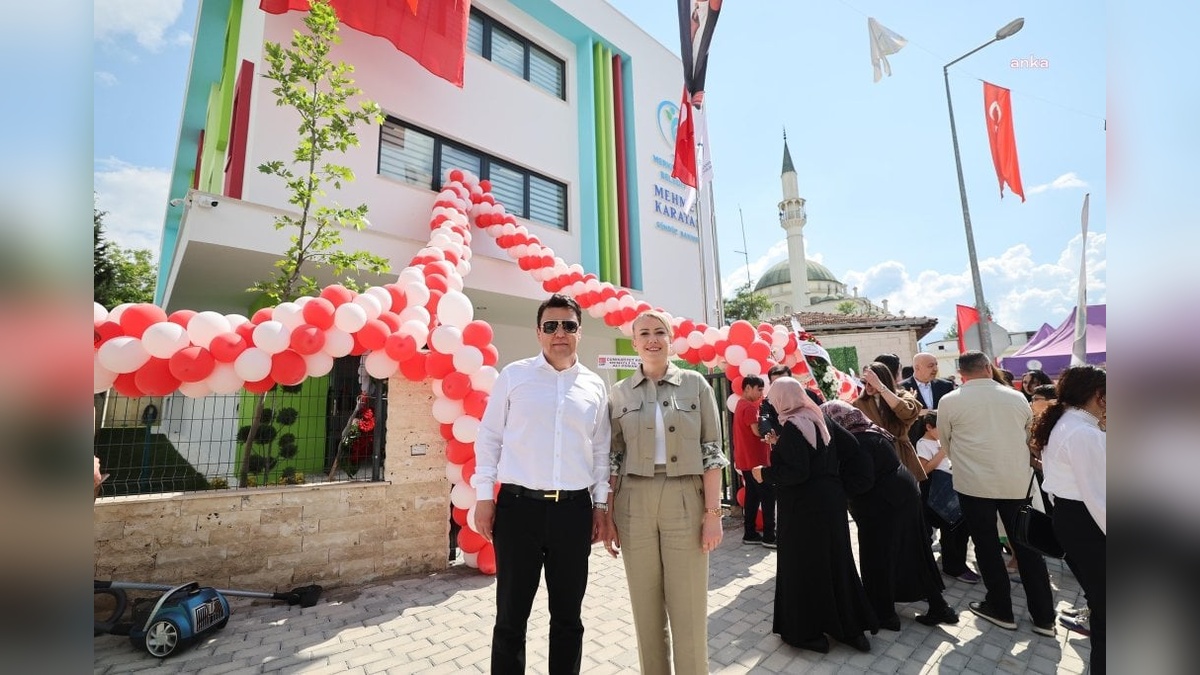 Merkezefendi'nde yeni kreş hizmete açıldı