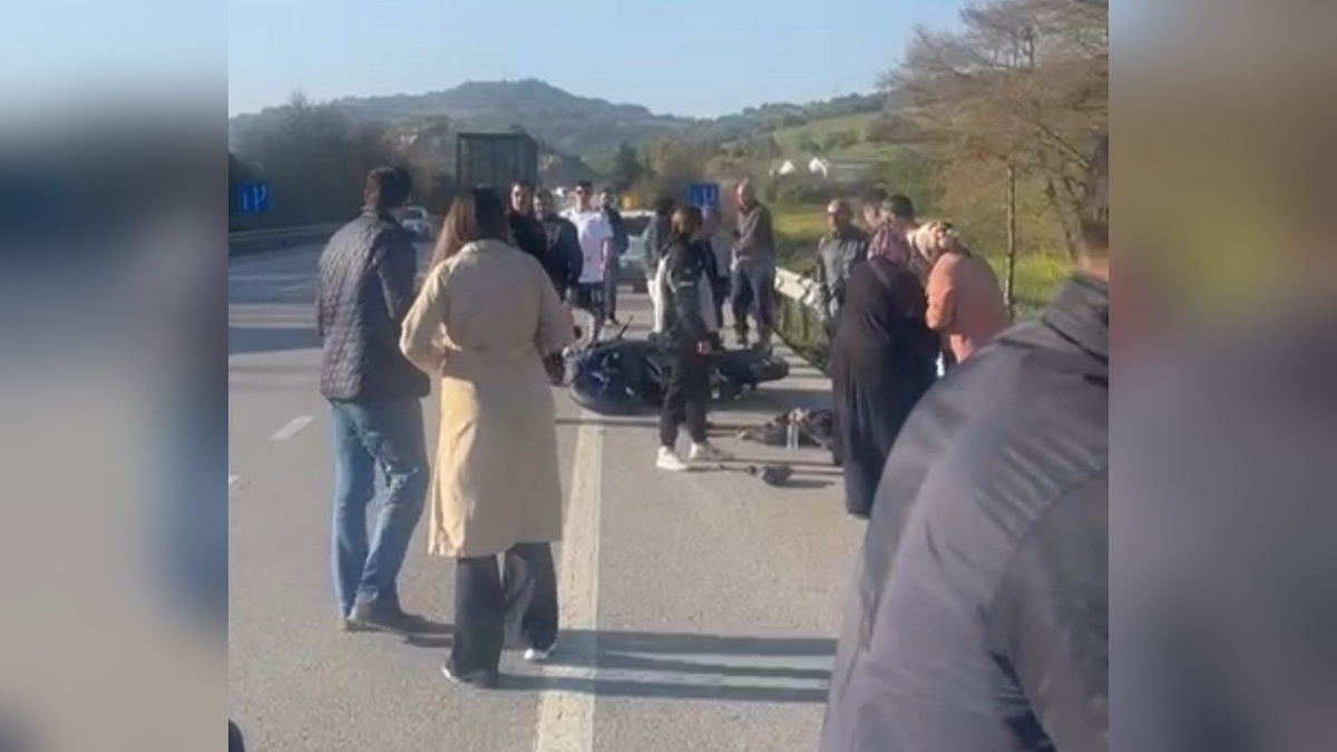 Motosiklet Kazasında 1 Ölü, 1 Yaralı