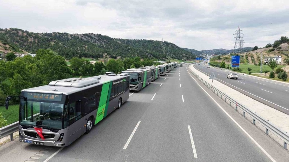 Kahramanmaraş'a 13 yeni otobüs