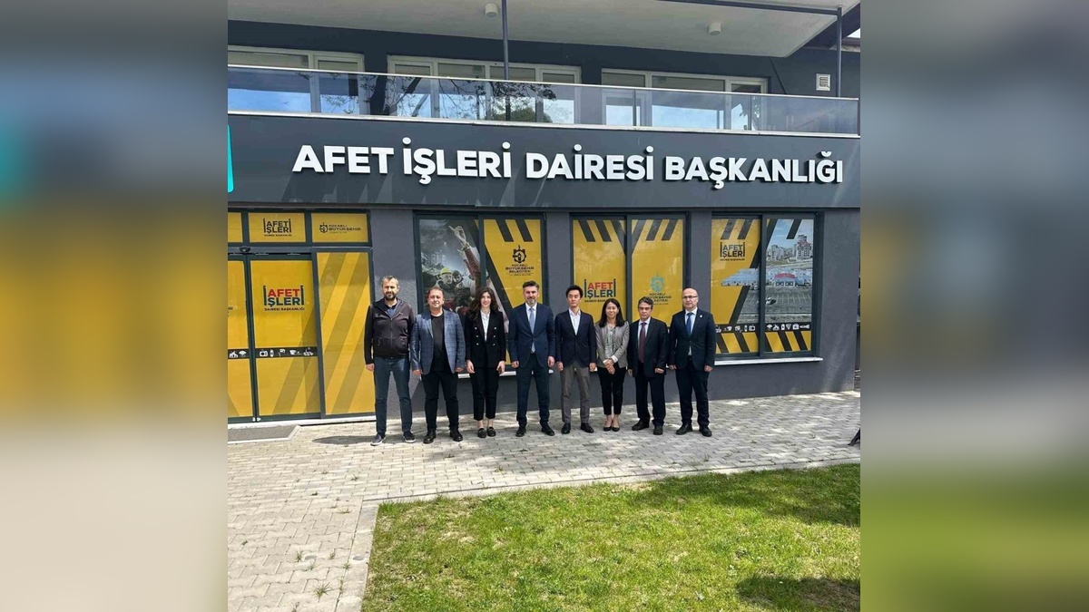 JICA heyeti Kocaeli'de afet hazırlığı görüştü