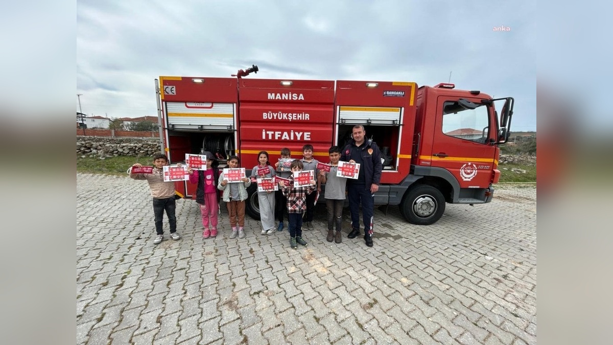Manisa'da 556 Öğrenciye Yangın Güvenliği Eğitimi