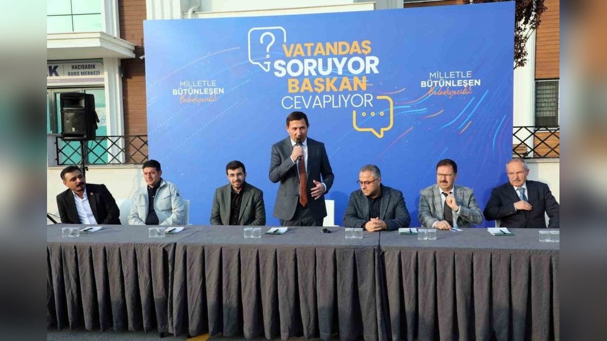 Karatay'da Vatandaşlarla Buluşma