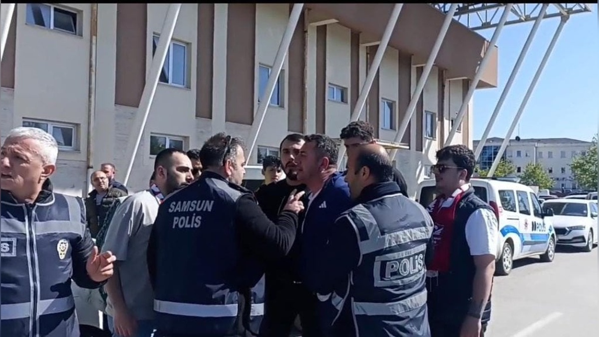 Bafra'da Derbi Maçı Gergin Sona Erdi: 3 Gözaltı