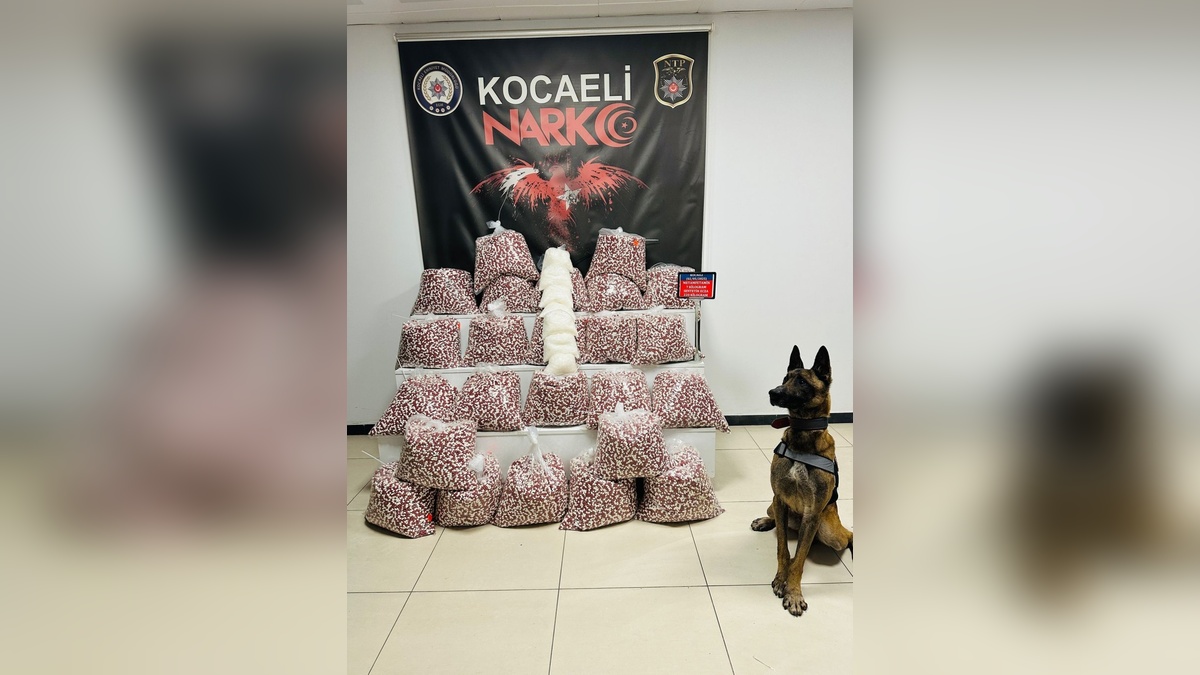 Gebze'de 397 Bin Sentetik Ecza Hapı Ele Geçirildi