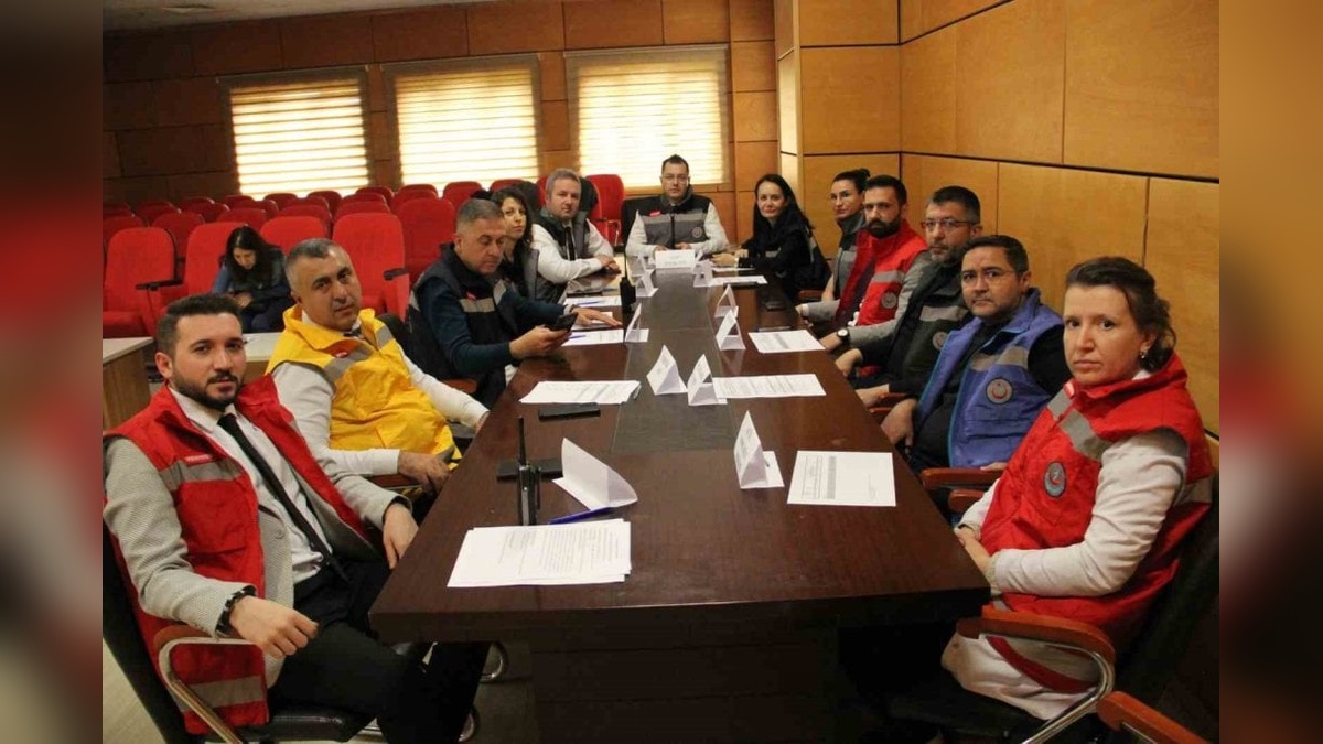 Afyonkarahisar Devlet Hastanesi'nde Başarılı Yangın Tatbikatı