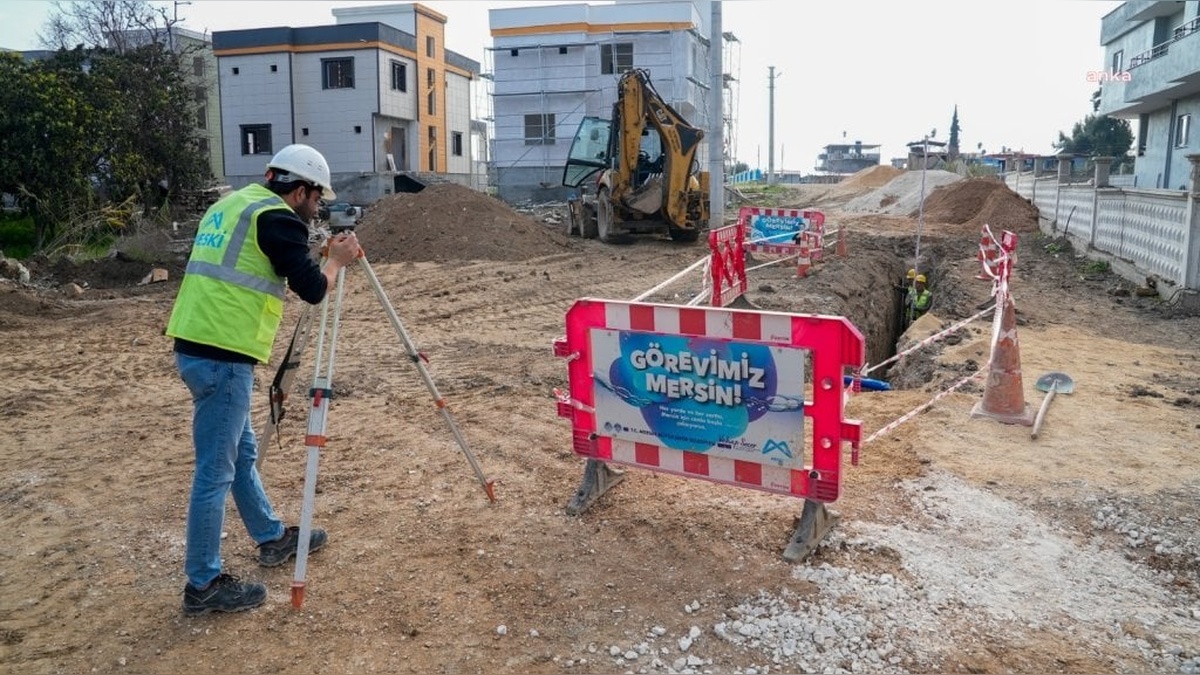 MESKİ, Tarsus'ta Üç Mahalleye Kanalizasyon Altyapısı Kazandırdı