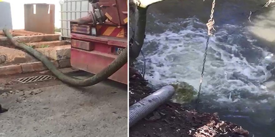 Fabrika atığının dereye boşaltılmasına soruşturma