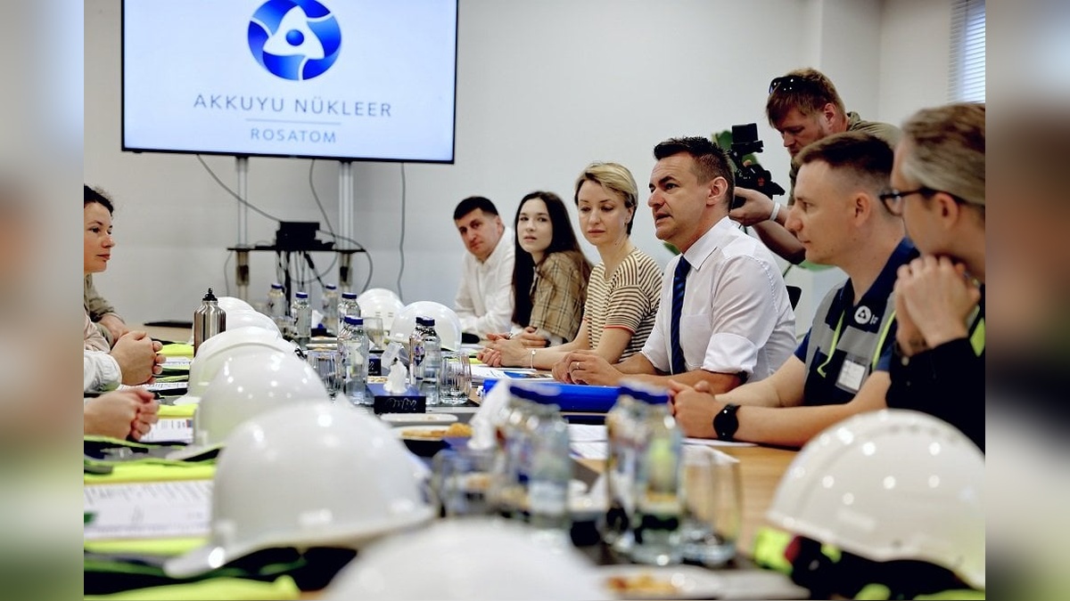 Rus Eko-Blog Yazarları Akkuyu NGS'yi Ziyaret Etti