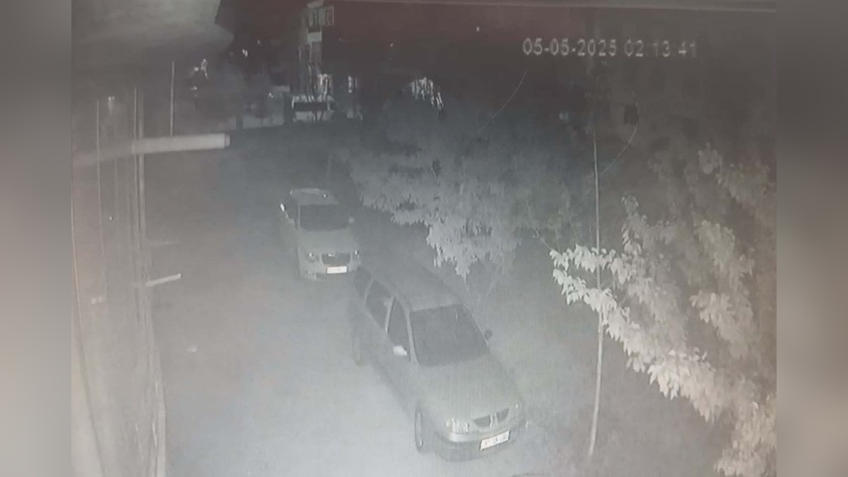 Konya'daki Patlama Güvenlik Kamerasında