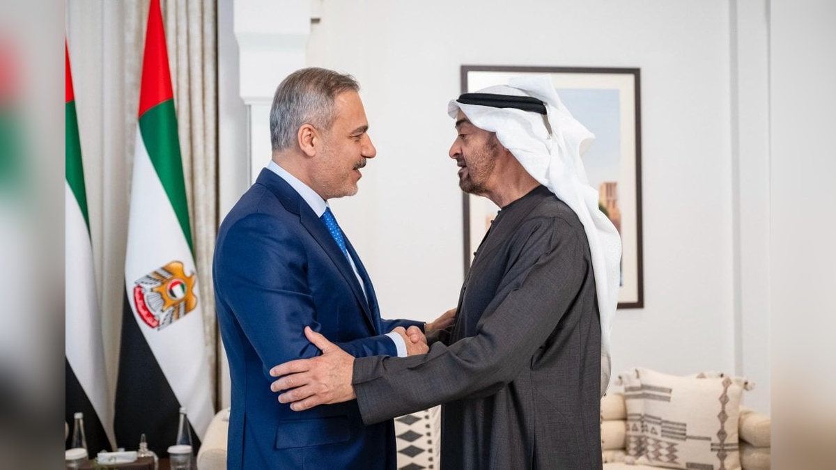 Hakan Fidan, Şeyh Muhammed bin Zayid Al Nahyan tarafından kabul edildi