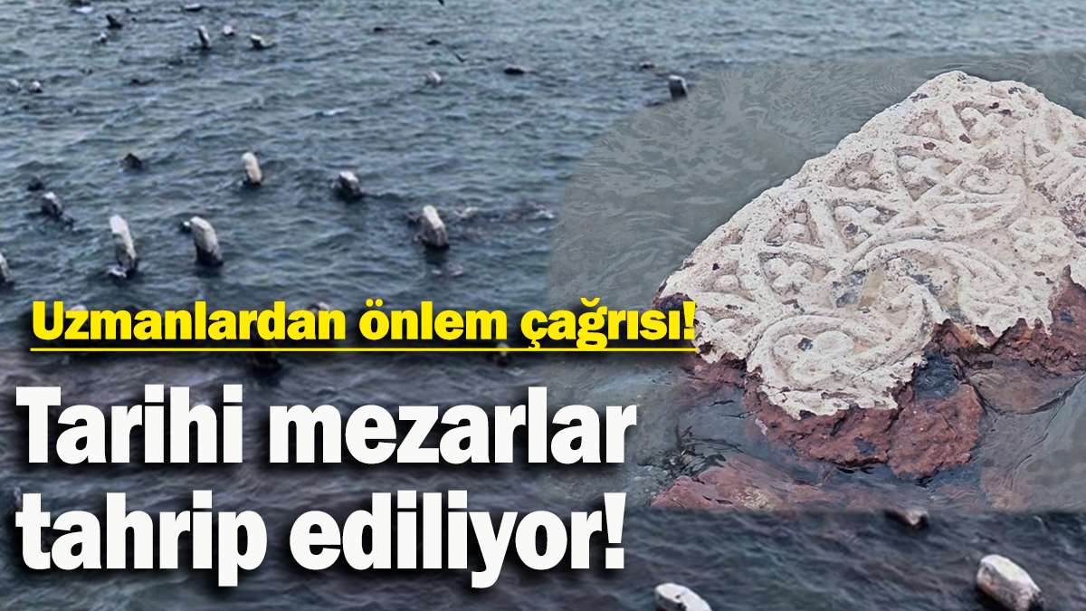 Tarihi mezarlar  tahrip ediliyor: Uzmanlardan önlem çağrısı!