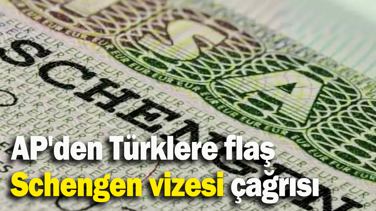 AP'den Türklere flaş  Schengen vizesi çağrısı