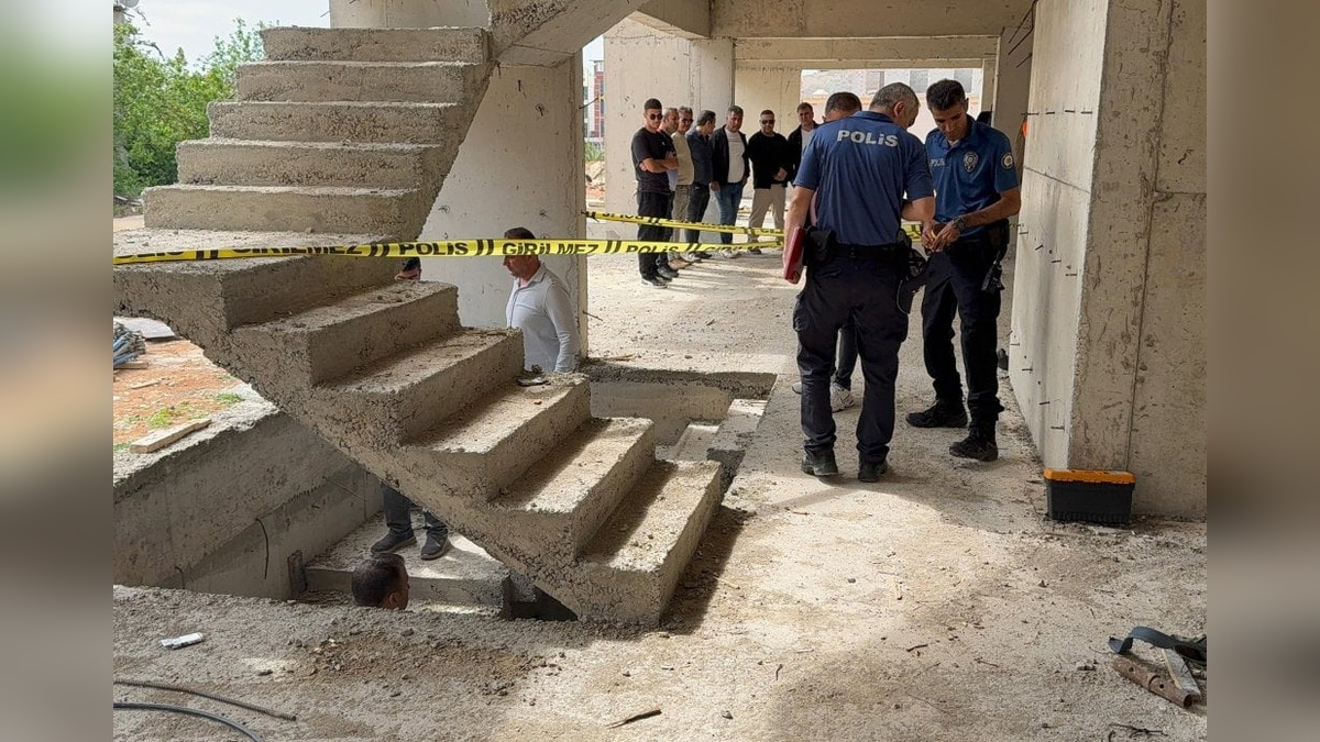 Antalya'da inşaatta ölüm: Muhammed Mirrey merdiven boşluğundan düştü