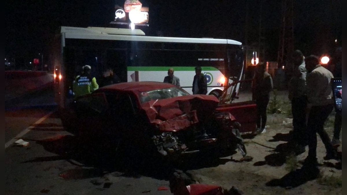 Çerkezköy'de kaza: Zabıta Kürşat Çakal hayatını kaybetti