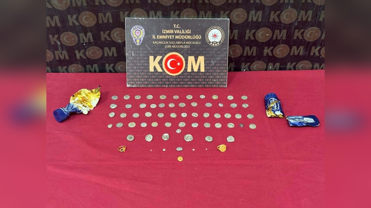 İzmir'de 20 milyon TL değerinde tarihi eser ele geçirildi