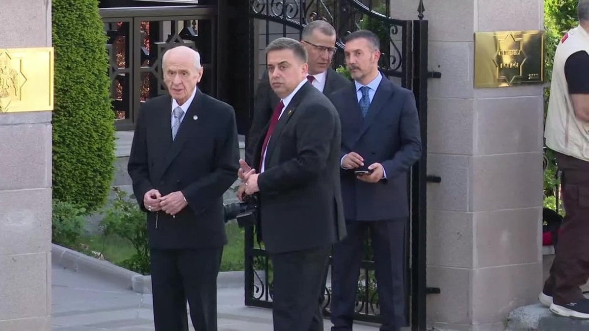 Erdoğan, Bahçeli'yi ziyaret etti