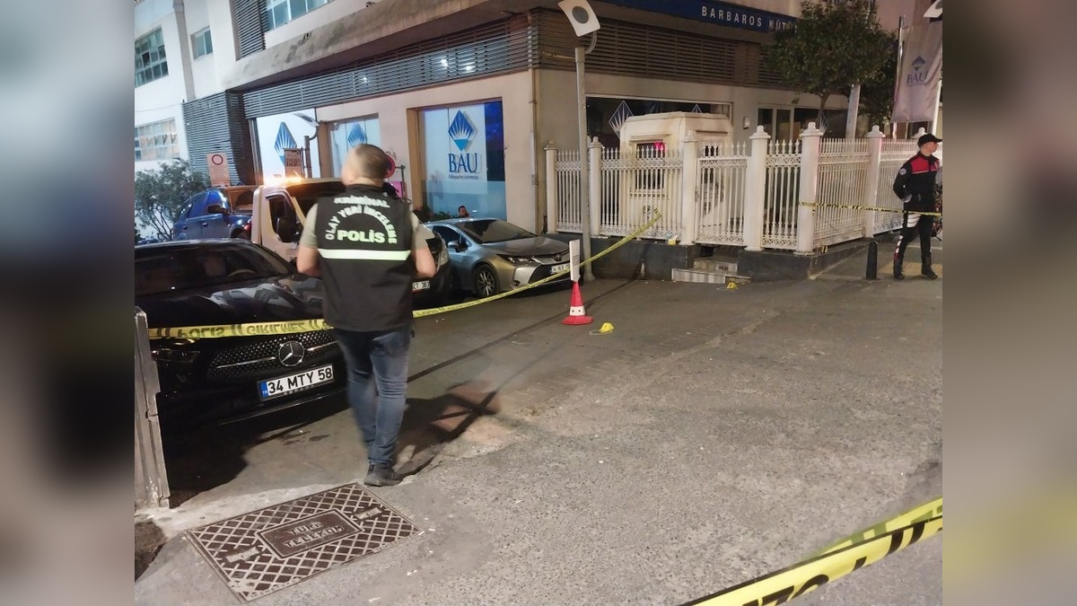 Beşiktaş'ta silahlı saldırı: 1 yaralı