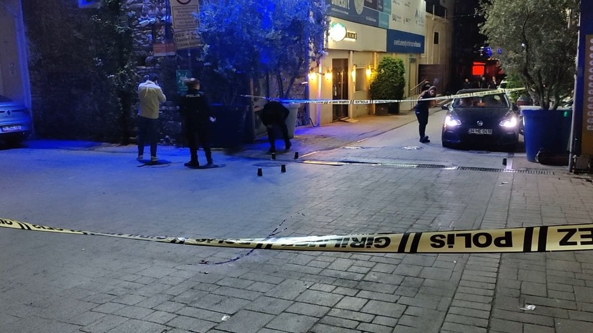 Beşiktaş'ta silahlı kavga: 1 yaralı