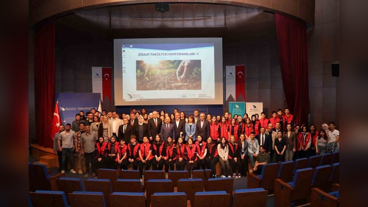 Düzce Üniversitesi'nde 'Yerel Tohum' konferansı yoğun katılımla gerçekleşti