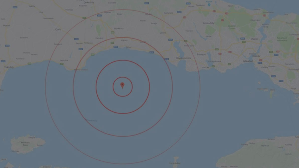 Marmara Denizi'nde tedirgin eden deprem! (07.05.2025)