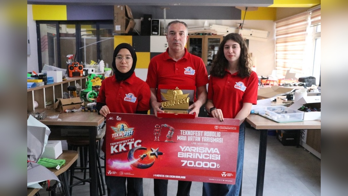 Kayseri Sümer Fen Lisesi öğrencileri TEKNOFEST'te birinci oldu