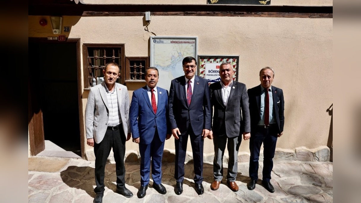 Kütahya Belediye Başkanı Kahveci, muhtarları ziyaret etti