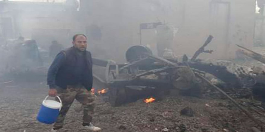 Tel Abyad'da bomba yüklü araçla saldırı