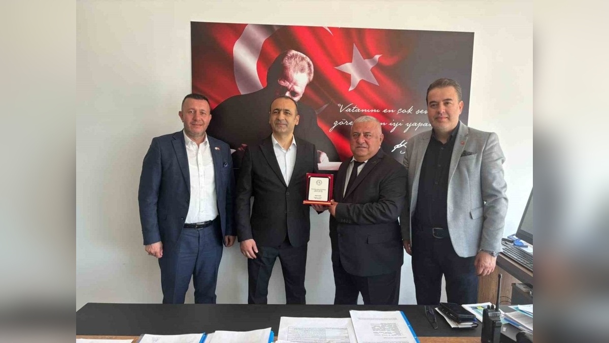 Erbeği, Denizli'deki kurumları ziyaret etti