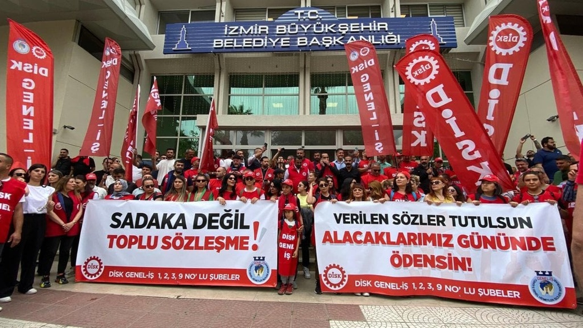 İZENERJİ, İZELMAN ve Ege Şehir Planlama işçileri 28 Mayıs'ta greve gidiyor
