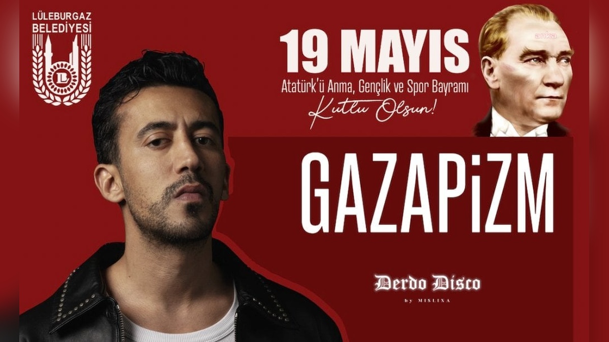 Lüleburgaz, 19 Mayıs'ı Gazapizm konseriyle kutlayacak