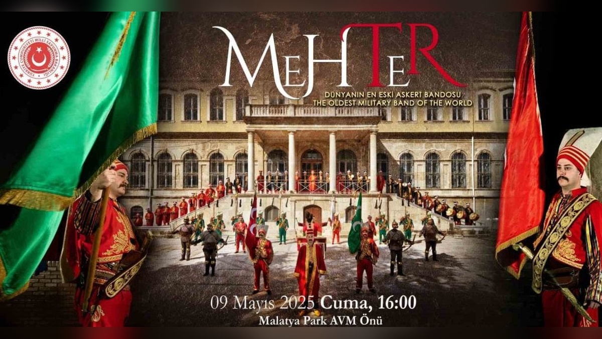 Malatya'da Milli Savunma Bakanlığı Mehteran Birliği konseri