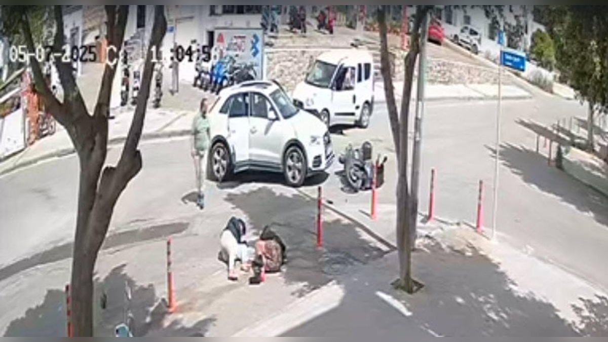 Bodrum'da motosiklet-cip çarpışması: 2 yaralı