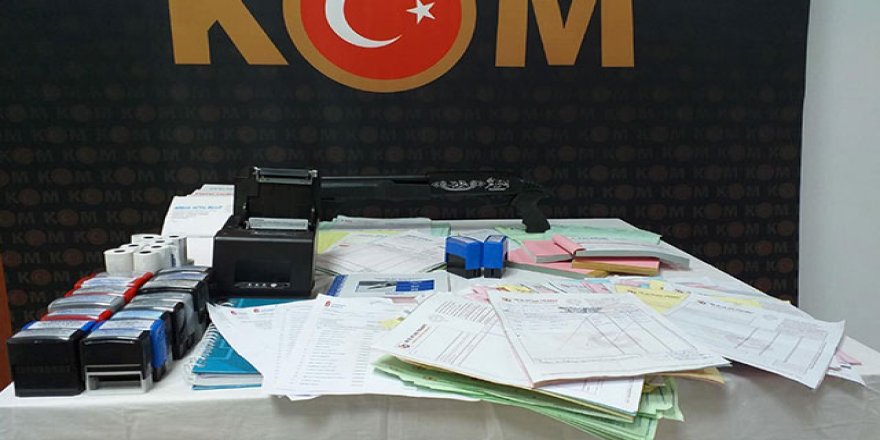 Naylon fatura operasyonunda 4 kişiye gözaltı