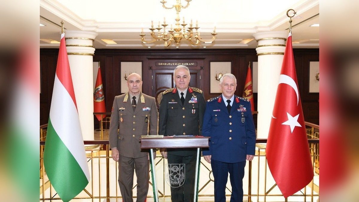 Orgeneral Gürak, Macaristan askeri heyetini kabul etti